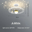 Axyaa Astronaut Starry Sky Pendant Lamp for Children's Room