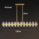 Axyaa Elegant Ceiling Chandeliers for Dining and Living Room Lighting