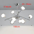 Axyaa Modern Ceiling Chandelier for Dining Room, Living Room, Indoor Lighting