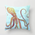 Axyaa Psychedelic Octopus Print Pillowcase - Home Decor