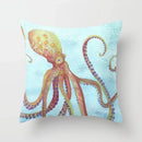 Axyaa Psychedelic Octopus Print Pillowcase - Home Decor