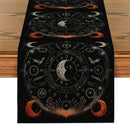 Axyaa Astrology Sun Moon Table Runner for Home Wedding Centerpieces