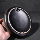 Axyaa Retro Kiln Ceramic Dinner Plate: Creative Household Dessert, Sushi, Snack Plates