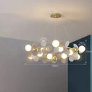 Axyaa Floral Branch Chandelier LED Pendant Lamp for Home Decor