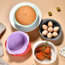 Axyaa Circular Silicone Cake Mold for Oven Baking - Food-Grade & Durable Pan