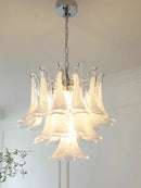 Axyaa Cloud Glass French Retro Chandelier for Elegant Spaces