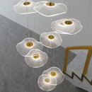 Axyaa Acrylic Pendant Lamps for Living Dining Room Chandelier