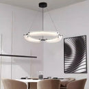Axyaa Cloud Glass LED Chandelier: Italian Minimalist High-end Designer Lighting