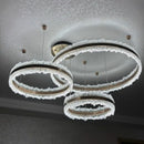 Axyaa Luxury LED Pendant Chandeliers for Living & Dining Room Décor