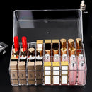 Axyaa Lipstick & Makeup Organizer: Cosmetic & Nail Polish Display Holder Box