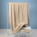 Axyaa Double Sided Ice Silk Cooling Blanket - Lightweight & Smooth Cold Quilt