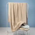 Axyaa Double Sided Ice Silk Cooling Blanket - Lightweight & Smooth Cold Quilt