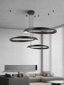 Axyaa Modern Ring Chandelier 2024 Elegant Bedroom Living Room Luxury Light