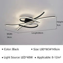 Axyaa LED Ceiling Lights: Modern, Personalized, Creative, Minimalist Lighting for Bedrooms & Living Rooms