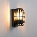 Axyaa Industrial Outdoor Birdcage Wall Sconce Retro Lamp for Bar, Cafe, Courtyard