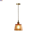 Axyaa Vintage Brass LED Pendant Lamp for Bedroom Bar Dining Table Lighting