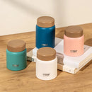 Axyaa Mini Stainless Steel Thermal Lunch Box - Leak-Proof Vacuum Flask