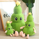 Axyaa Christmas Tree Pillows Plush Toys Kids Dolls Gifts Decorations