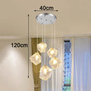 Axyaa Crystal Chandelier: Luxury Living Room Bedroom Ceiling Light