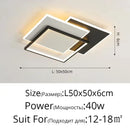 Axyaa LED Ceiling Lamp: Modern Home Lighting for Living Room, Bedroom, Kitchen - Hall Decoration