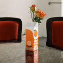 Axyaa Orange Fruit Ceramic Floral Fixtures for Stylish Living Room Décor