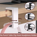 Table Gaming Headphone Holder Arm Clamp Hook Storage by Axyaa