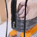 Axyaa Transparent Toiletry Bags Set of 3 - Travel Organizer & Makeup Storage