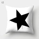 Axyaa Geometric Throw Pillowcase Home Decor Cover