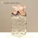 Axyaa Chinese Style Glass Vase with Color Changing Design for Table Flower Arrangement