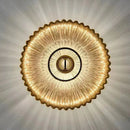 Axyaa Glass Ripple LED Wall Lamps for Home Interior Decoration Fixtures