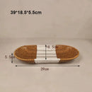 Axyaa Rattan Wicker Serving Baskets: Bread Fruit Vegetables Basket 6 Styles