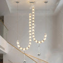 Axyaa Modern LED Pendant Chandeliers: Stylish Indoor Lighting for Living and Dining Rooms