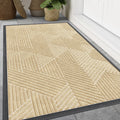 Axyaa Rubber Entrance Doormats: Non-slip Heavy Duty Outdoor Mats