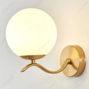 Axyaa LED Glass Wall Lamp for Bedroom Living Room Lighting