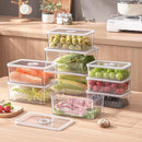 Axyaa Fridge Organizer Food Storage Containers Fresh Fruit Baskets Refrigerator Kitchen Organizer