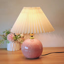 Axyaa Ceramic Desk Lamp Girl Bedroom Bedside Table Lamp Nordic Wedding Children's Room Gift