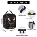 Axyaa Insulated Lunch Bag: Portable Food Container Cooler Box for School