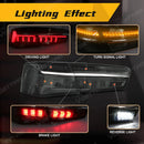 Axyaa Tail Lights for Audi A6 C7 2012-2015, Brake Reverse Signal Running Lamps