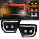 Axyaa LED DRL Turn Signal Lights for Ford Ranger T9 XL XLT Wildtrak