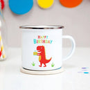 Axyaa Dinosaur Enamel Cocoa Mugs Kids Birthday Gift