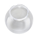 Axyaa Clear Acrylic Twist Lock Neck Shade Replacement for Outdoor Lamp