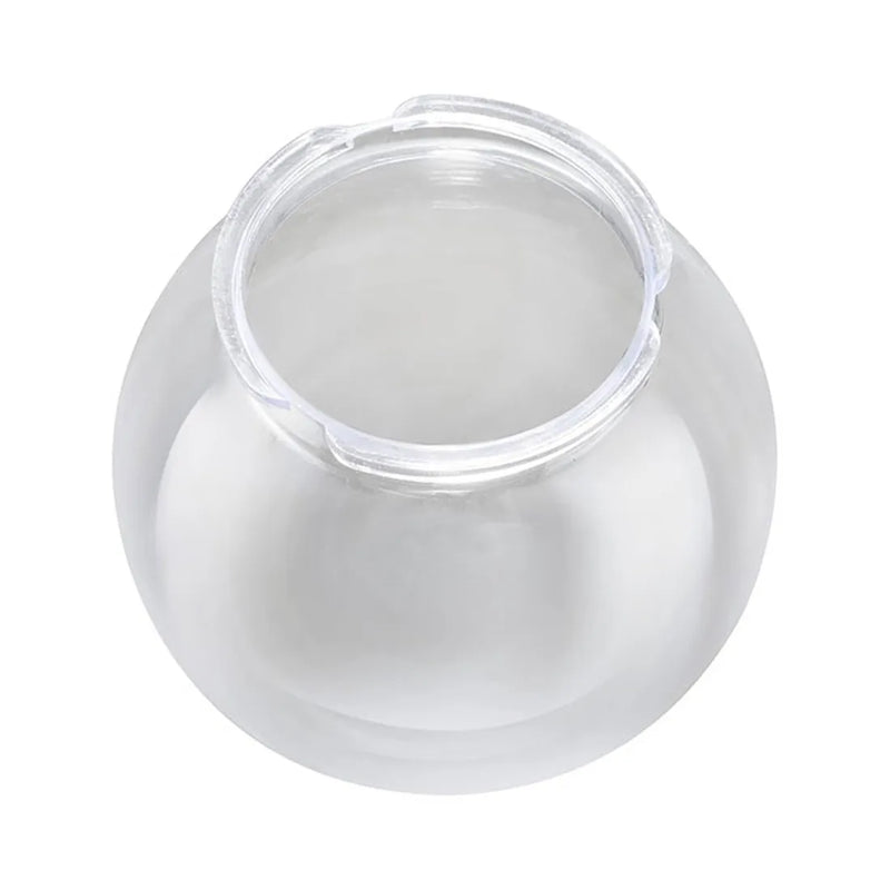 Axyaa Clear Acrylic Twist Lock Neck Shade Replacement for Outdoor Lamp
