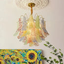 Axyaa Retro Luxury Glass Pendant Light for Living, Bedroom, Dining Room