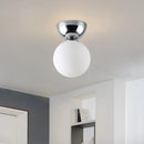Axyaa LED Glass Iron Ceiling Light - Modern Nordic Style Home Indoor Lighting