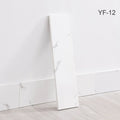Axyaa Self-Adhesive Wooden Wall Stickers, Rectangular Skirting Lines, 1mm Thickness, Indoor Use