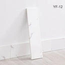 Axyaa Self-Adhesive Wooden Wall Stickers, Rectangular Skirting Lines, 1mm Thickness, Indoor Use