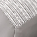 Axyaa Nordic Light Gray Stitching Lumbar Pillow for Winery Restaurant, Hotel, Living Room