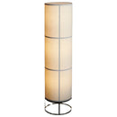 Axyaa Classical Linen Floor Lamp Retro Style Modern LED Floor Lights
