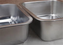Axya Stainless Steel Oven Tray BBQ Dish Japanese Cafeteria Storage Tray