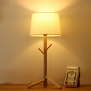 Axyaa Wooden Tripod Floor Lamp for Living Room Bedroom Studio Restaurant